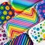 Rainbow Swirl Melamine Tray, thumbnail 5 of 6