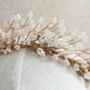 Gold Gypsophila Bridal Crown, thumbnail 5 of 5