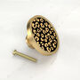 Colourful Animal Print Decorative Drawer Door Cupboard Cabinet Knobs Handle Available In A Gold, Silver, Black And Antique Gold For Furniture, thumbnail 7 of 9
