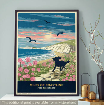 Two Spaniels Limited Edition Beach Fun Gift Print, 11 of 12