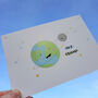 Hey Friend! Planet Earth Happy Mail Postcard, thumbnail 3 of 5