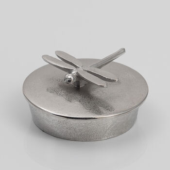 Dragonfly Pewter Trinket Box, 10 of 10