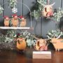 Christmas Highland Cow Coo Hanging Decoration, thumbnail 2 of 2