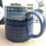 Individual Reactive Glaze Brûlée Mug In Denim Glaze, thumbnail 10 of 12