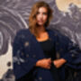 Cosmos Embroidered Short Kimono, thumbnail 4 of 7