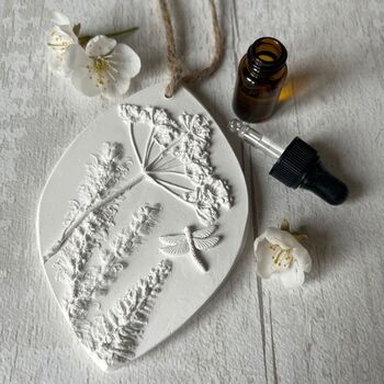 Dragonfly And Meadow Flowers Botanical Home Air Freshener, 4 of 5