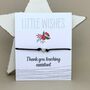 'Thank You Teaching Assistant' Wish Bracelet, thumbnail 1 of 3
