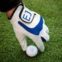 Personalised Men's 100% Cabretta Leather Golf Glove Five Sizes Five Colours Up To Eight Characters, thumbnail 3 of 10