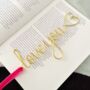 Personalised Wire Bookmark Valentine Gift, thumbnail 1 of 11