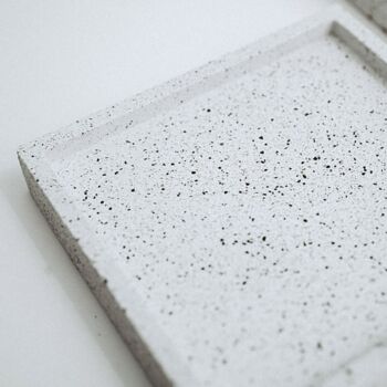 Handmade Stone Effect Square Eco Resin Coaster, 6 of 12