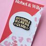 Invisible Illness Club Enamel Pin Badge, thumbnail 1 of 3