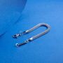Silver Engraved Foxtail Mesh Bracelet For Men And Women, thumbnail 6 of 10