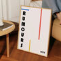 Rumours Giclée Retro Art Print, thumbnail 1 of 2