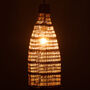 Natural Seagrass Bottle Pendant Light, thumbnail 6 of 7