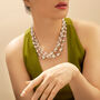 Statement Bead Layered Bubble Necklace, thumbnail 1 of 6