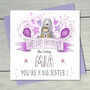 You're A New Big Sister Congratulations Card, thumbnail 1 of 2