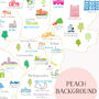 Map Of The Midlands Art Print, thumbnail 3 of 8