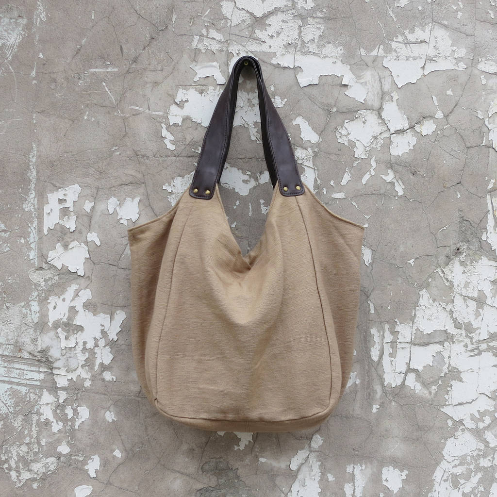 Large Hava Cotton Beach Bag By Aura Que Notonthehighstreet Large Hava Cotton Beach Bag