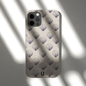 Blue Shells Biodegradable Phone Case, 7 of 7