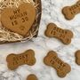 'My Human Is …' Birthday Dog Biscuits Gift Set, thumbnail 2 of 4