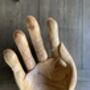 35cm Giant Hand Bowl – Handmade Teak Root Wooden Dish, thumbnail 10 of 10