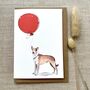 Personalised Smooth Collie Birthday Card, thumbnail 1 of 4