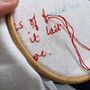 Handwritten Message Second Anniversary Cotton Hanky, thumbnail 5 of 10