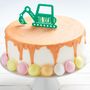 Personalised Fire Engine Birthday Cake Topper, thumbnail 4 of 11