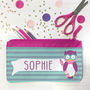 Children's Personalised 'Wise Owlet' Fabric Pencil Case, thumbnail 1 of 7