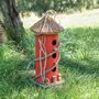Personalised Country Garden Hanging Bird Cottage, thumbnail 3 of 4