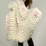 Heart Blanket Arm Knitting Kit, thumbnail 1 of 7