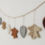 Quilted Cotton Leaf Garland, thumbnail 6 of 9