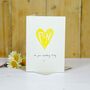 Personalised Hand Painted Heart Card, thumbnail 8 of 12