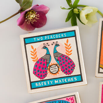 Two Peacocks Matches, 3 of 3