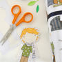Colin Paper Doll Wrapping Paper Set, thumbnail 7 of 12