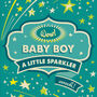 New Baby Boy Card ‘Little Sparkler’, thumbnail 2 of 4