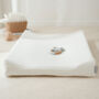Luxury White Fabric Anti Roll Changing Mat, thumbnail 2 of 6