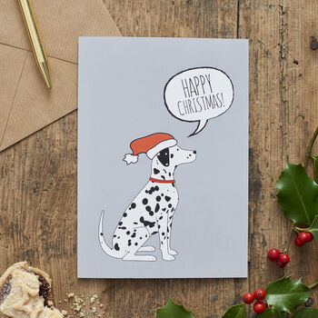 Christmas Dalmatian Dog Pin Badge, 12 of 12