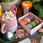 Christmas Macarons Box Of Six, thumbnail 2 of 6