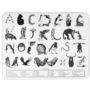 Large Animal Alphabet Children's Placemat, thumbnail 3 of 3