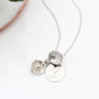 Personalised Sterling Silver Pearl Shell Necklace, thumbnail 2 of 5