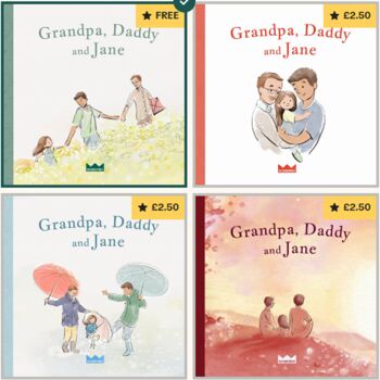 Gift For Grandfather Parent And Me Personalised Story, 7 of 7