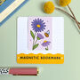September Magnetic Birth Flower Bookmark Aster, thumbnail 1 of 7