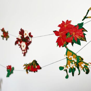 Foliage Recycled Paper Garland, 6 of 6