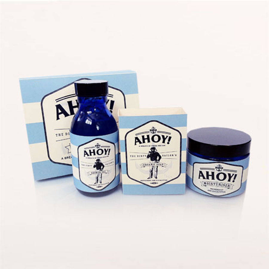 Ahoy! Men's Wash Kit Gift Set By Quintessentially English