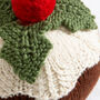 Christmas Pudding Knitting Kit, thumbnail 3 of 11