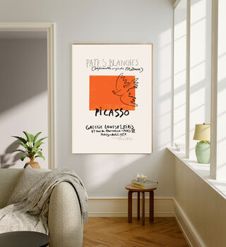 Picasso Pates Blanches Dove Art Print, 4 of 4