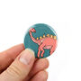Dinosaurs Mini Badge Five Pack, thumbnail 5 of 8