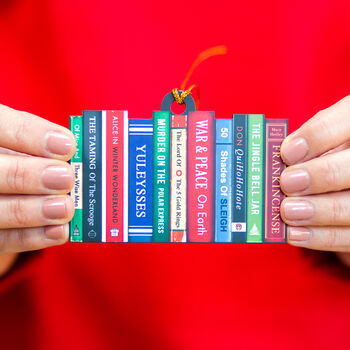 Funny Literary Christmas Tree Decoration, 3 of 5