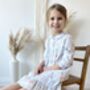 Girls Cotton Nightie Woodland Snow Forest, thumbnail 1 of 8